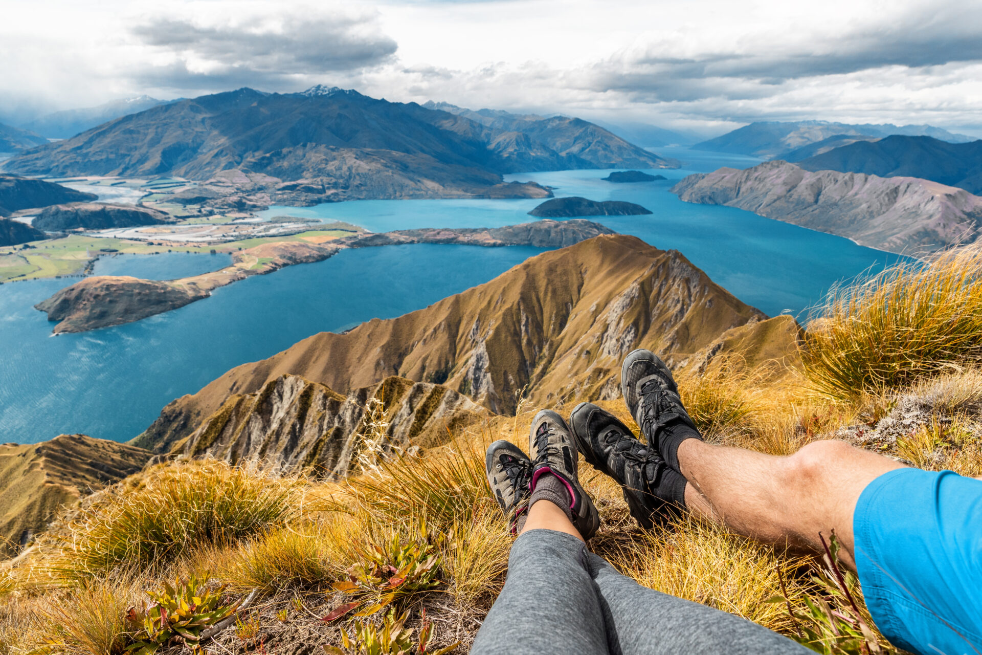 Wanderlust Adventure And Hiking Travel Vacation Concept With Hikers Hiking Boots
